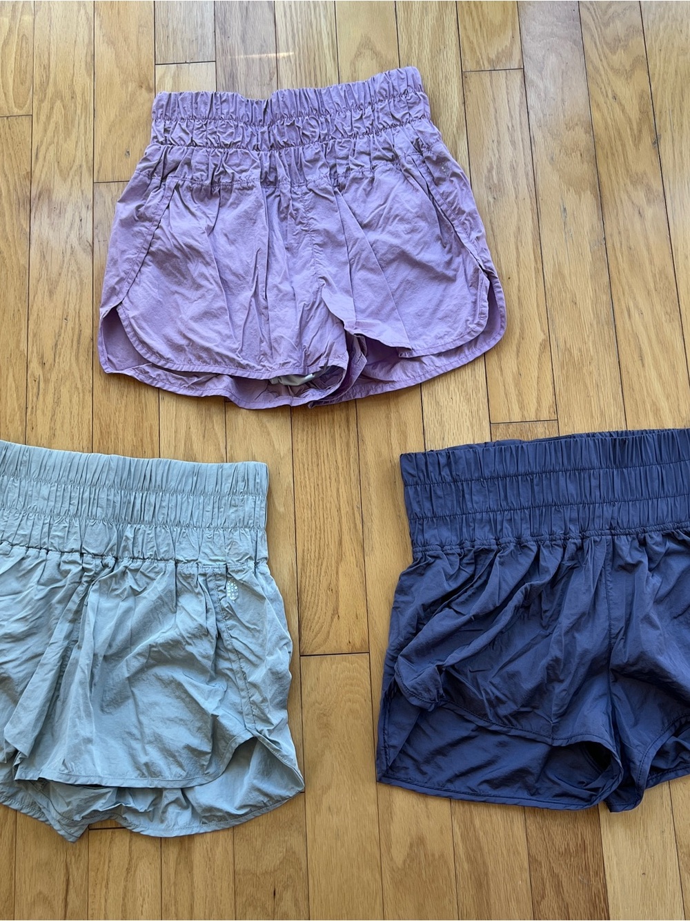 Free People Movement The Way Home set of three Running Shorts size L